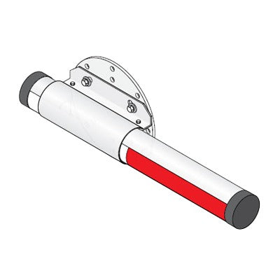 Brazo de Aluminio de 14ft (4.26m) / IluminaciÃ³n LED Color BLANCO incluida/  Montaje y ArnÃ©s de ConexiÃ³n no incluidos