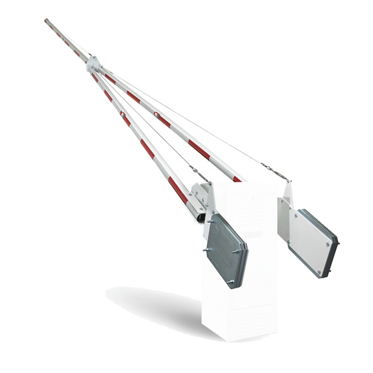 MÃ¡stil de aluminio de 6 metros compatible con barrera 1602-090