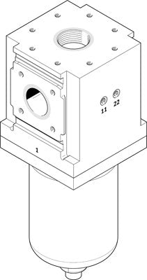 Filtro submicrónico PFML-186-HP3-H-AST