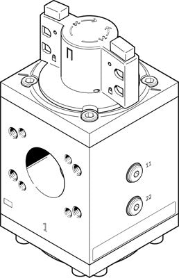 Válvula de cierre PVEL-H-124-HP3