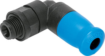 Racor encajable en L NPKA-L-G18-Q6-P10