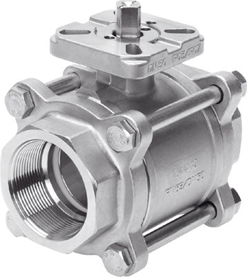Válvula de bola VZBA-21/2"-GG-63-T-22-F0710-V4V4T