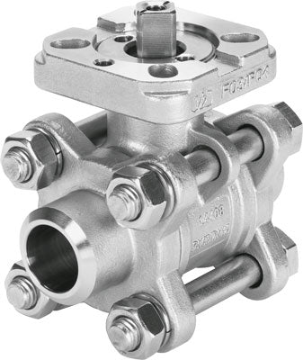 Válvula de bola VZBA-3/4"-WW-63-T-22-F0304-V4V4T
