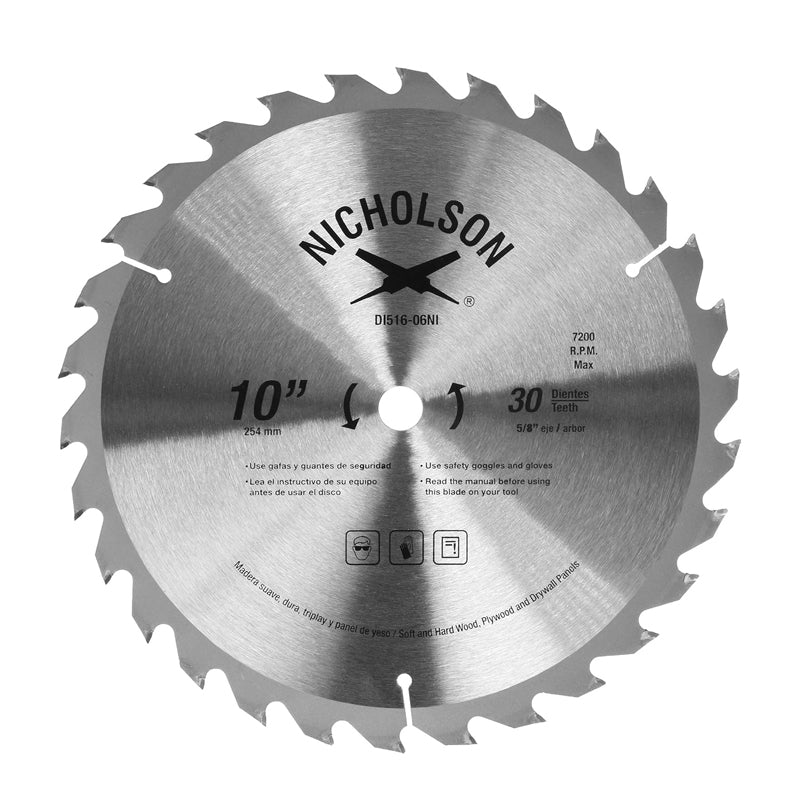 DI516-06 – DI516-06NI Disco Punta Carburo 10″-30 Dtes. Disst