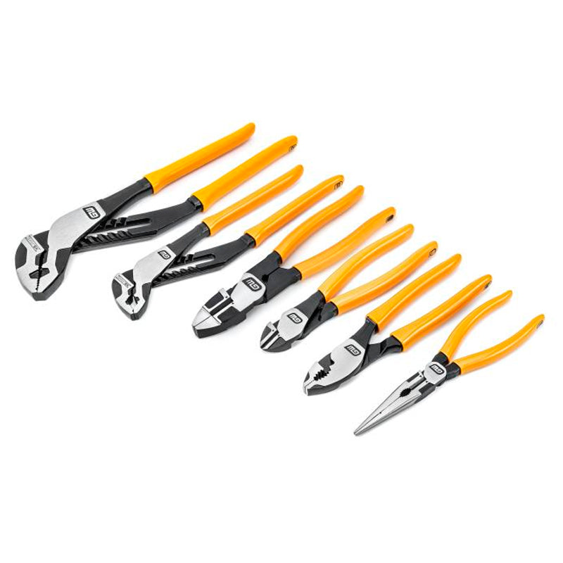 Juego de 6 pinzas, alicates mixtos con mango sumergido Pitbull Gearwrench