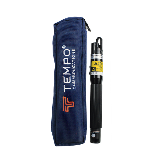 Localizador Visual de Fallos (VFL) para fibra Ã³ptica con entrada universal de 2.5 mm, hasta 7 Km de distancia