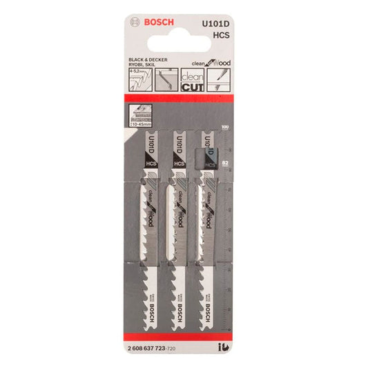 Segueta U101D Clean for wood Blíster con 3 unidades