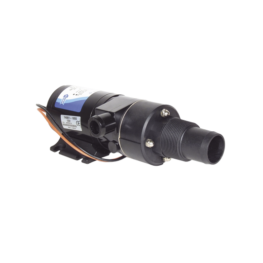 Bomba maceradora de 12 Vcd para manguera de entrada con orificio de 38 mm (1Â½â€), manguera de descarga con orificio de 25 mm (1â€)