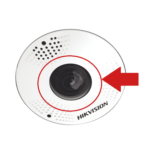 Mica de Reemplazo para Fisheye / DS-2CD2945FWD y DS-2CD6365G0E-IVS(B) | HIKVISION