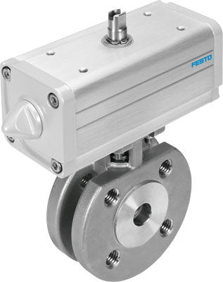 Unidad actuadora de válvula de bola VZBC-32-FF-40-22-F0405-V4V4T-PP60-R-90-C