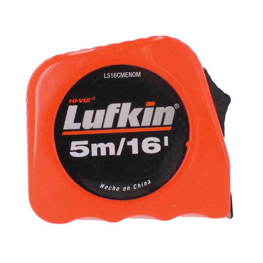 LF250-05 Flexómetro 5 Mt X 19 Mm Naranja Lukfin
