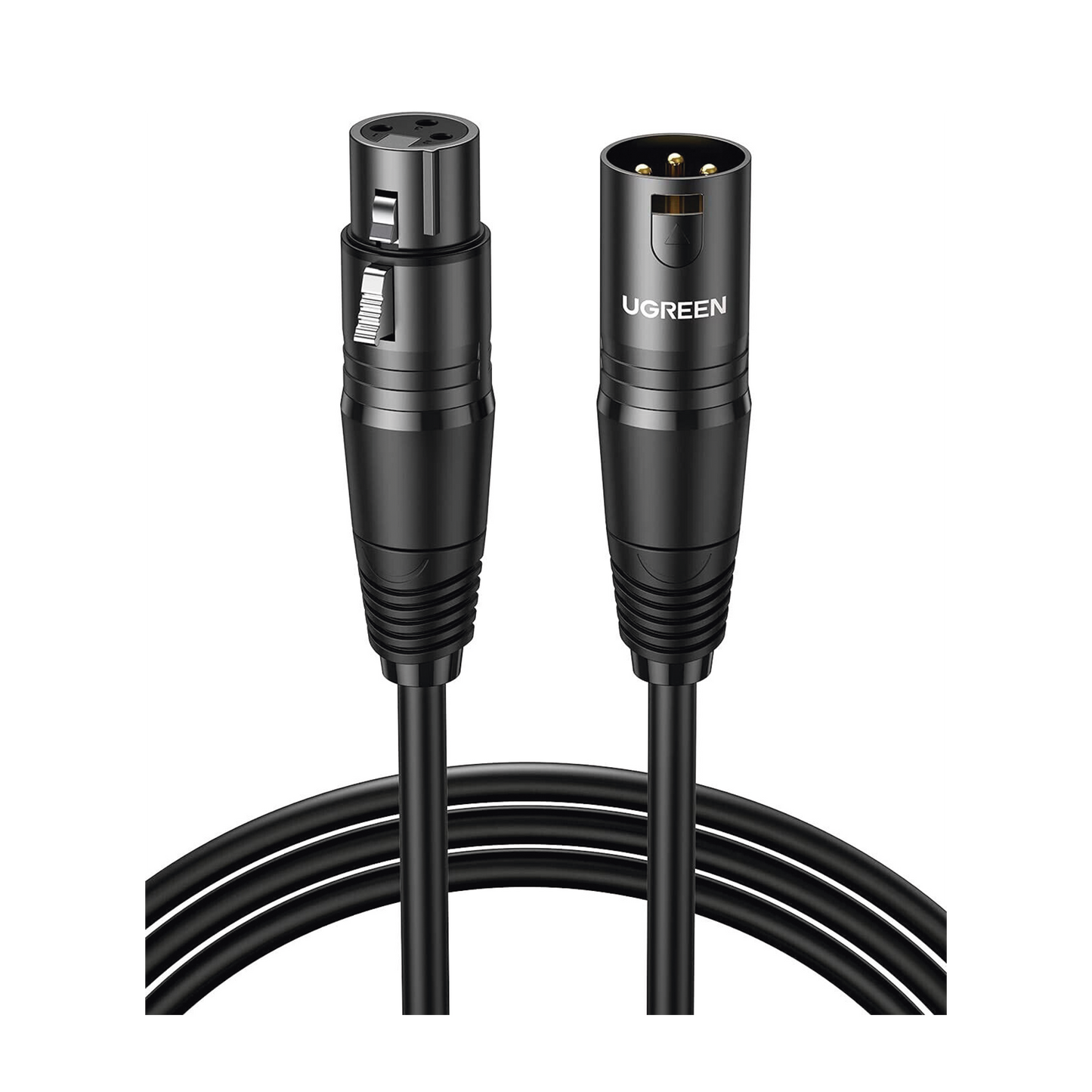 Cable para MicrÃ³fono XLR Tipo Canon Macho a Hembra | 15 Metros | Plug & Play | Anti interferencias | Triple Blindaje | Alta Calidad | Color Negro.