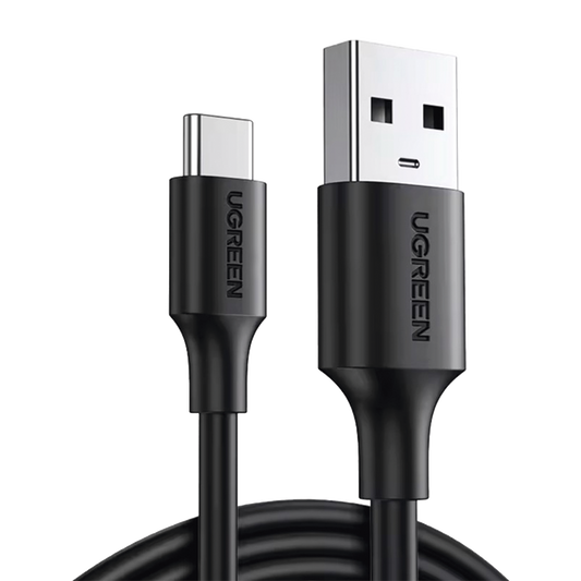Cable USB-A a USB-C | 2 Metros | Carga y SincronizaciÃ³n de Datos | Carga RÃ¡pida 60W | Datos 5 Gbps | QC 3.0/2.0 | FPC | AFC | ProtecciÃ³n Integrada | Duradero y Flexible| Caja ABS | Cubierta de TPE | Color Negro.