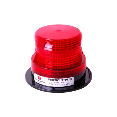 LÃ¡mpara estrobo FireBolt Plus en color rojo