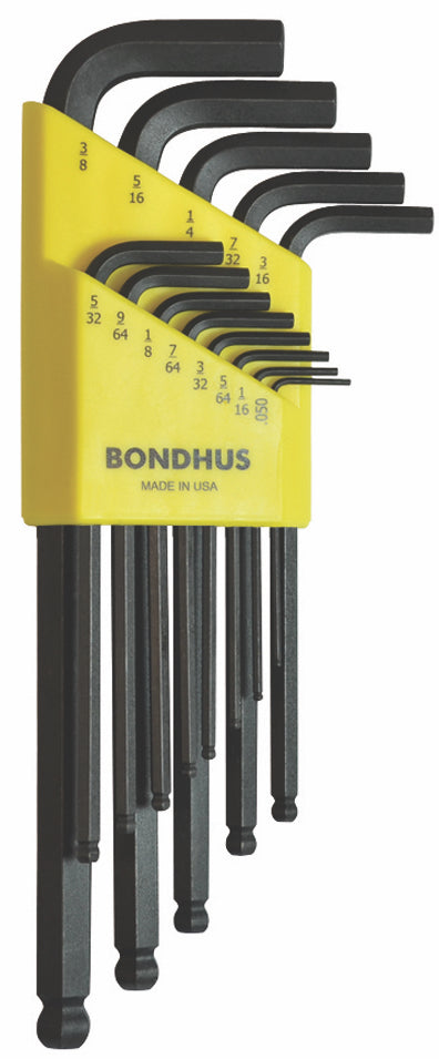 10937 Jgo.13 Llaves Hex. P/Bola 050″-3/8″ Bondhus