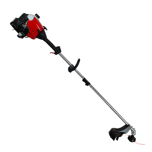 Desbrozadora doméstica motor a gasolina 2 tiempos, con flecha recta de 52″ y corte de 43 cm
