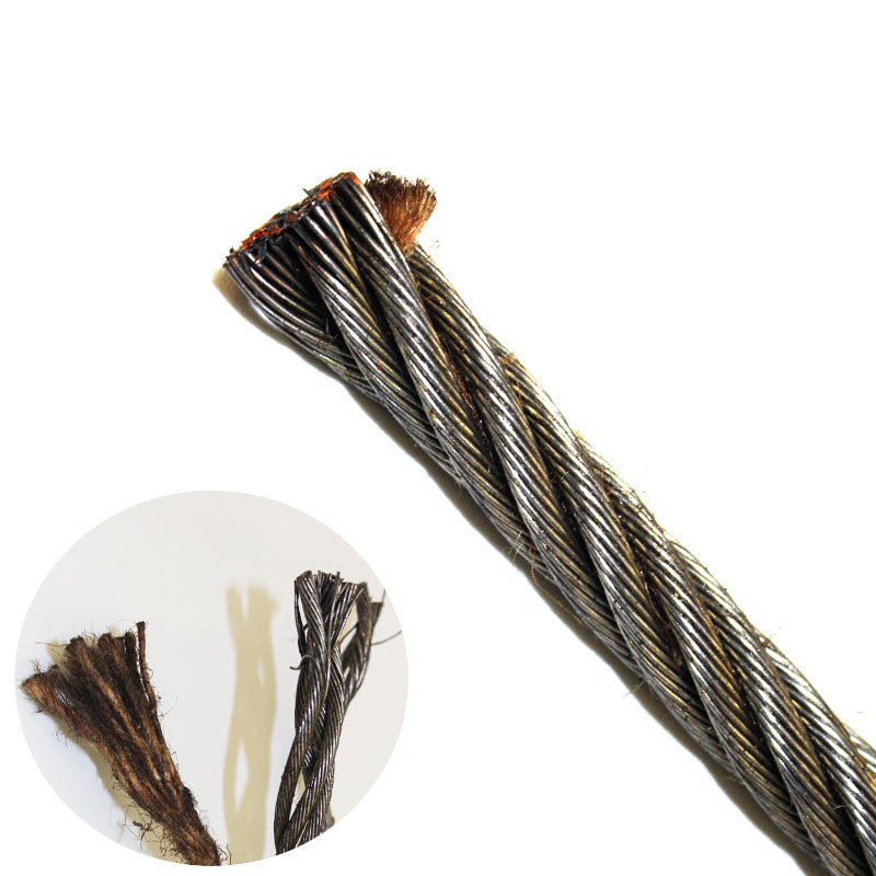 Cable De Acero Alma De Fibra De 1/2″ 6 X 19