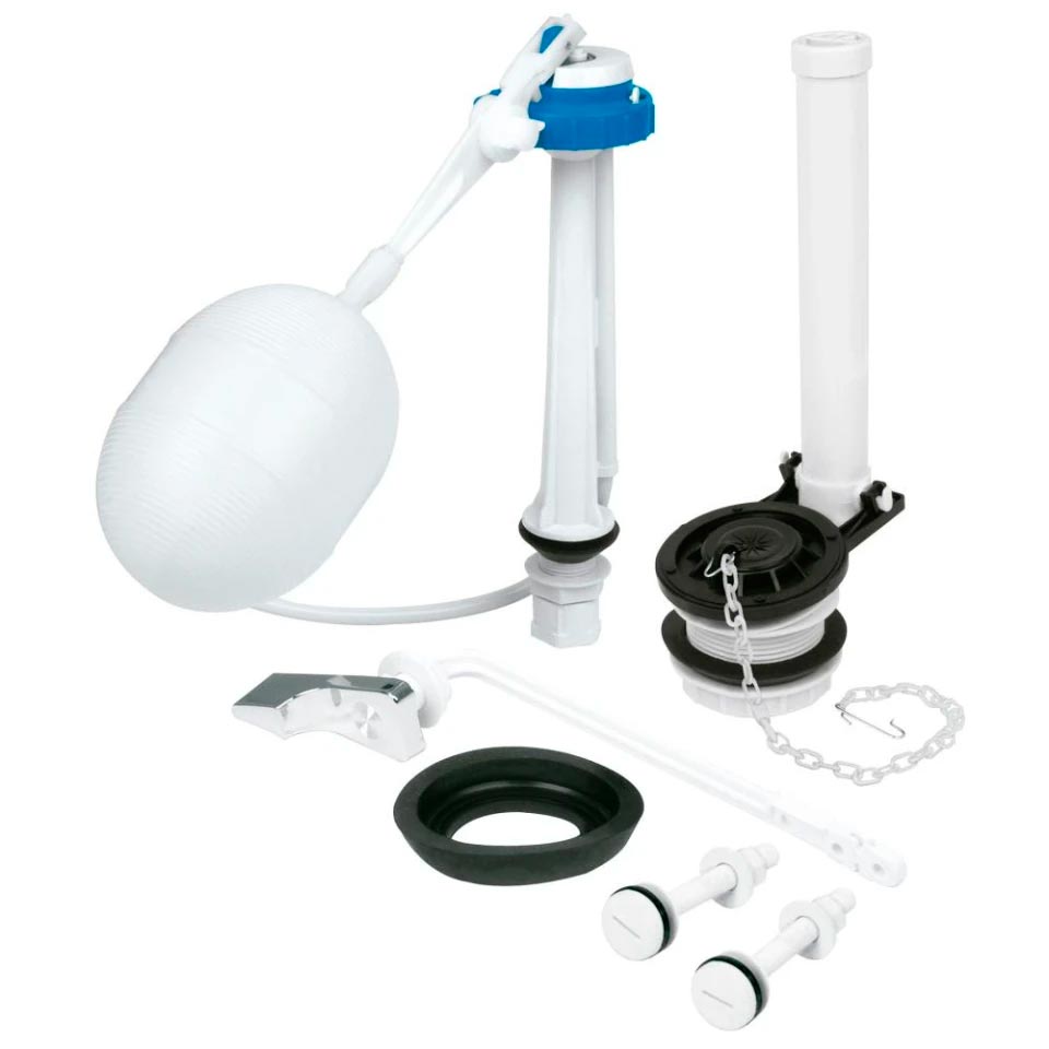 Jgo. Accesorios de Plástico P/WC