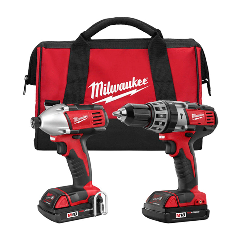 Combo Rotomartillo 1/2″ Llave Impacto 1/4″ Con 2 Baterías 2697-22Ct Milwaukee