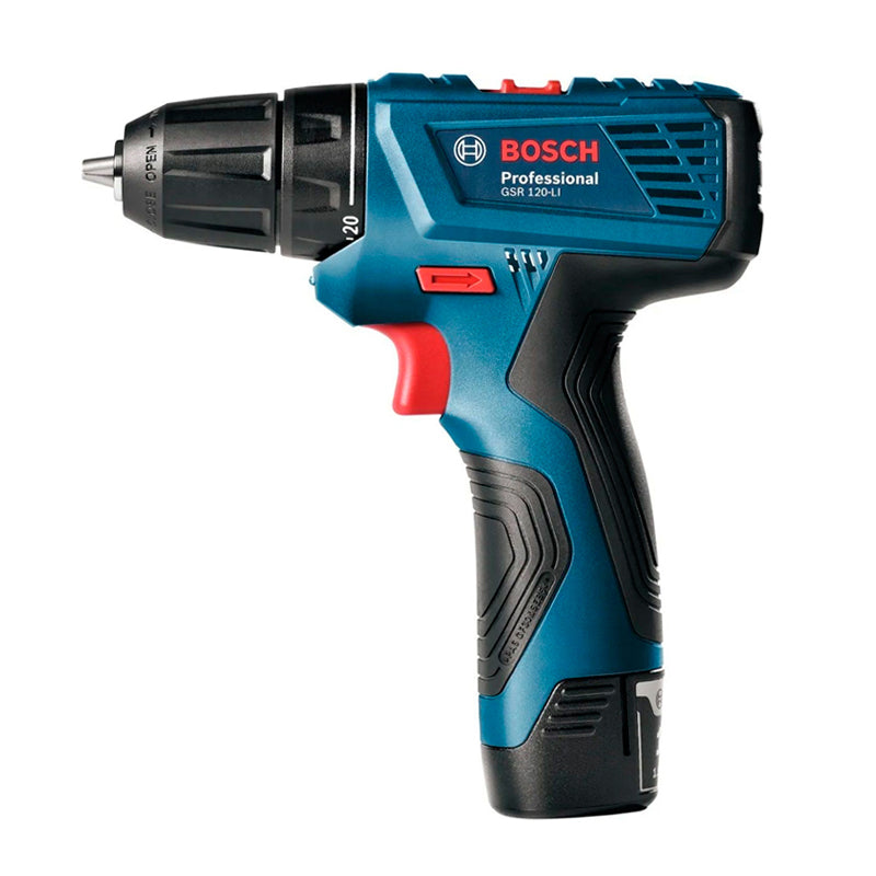 Taladro atornillador Bosch GSR 120-LI 12V 2 baterías y maletín