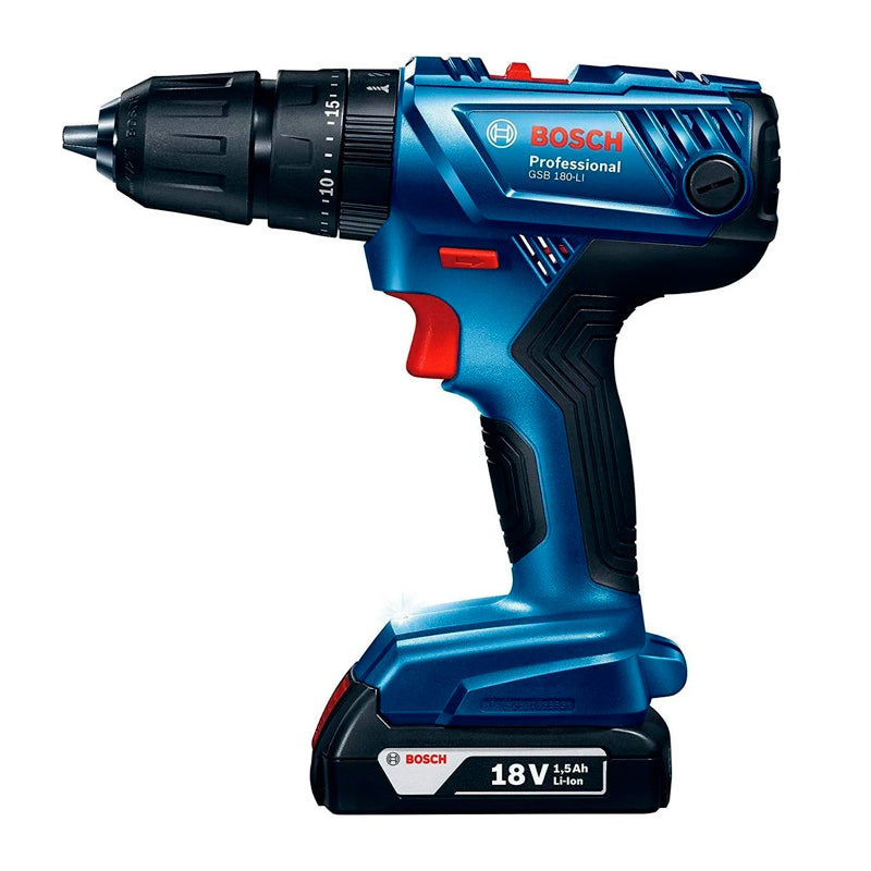 Rotomartillo Inalámbrico Bosch GSB 180-LI, 1 batería