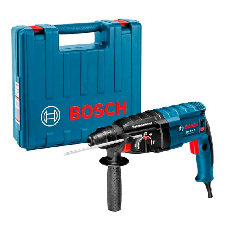 Martillo perforador Bosch GBH 2-24 D 820W 127V En Maletín