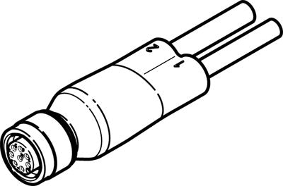 Cable DUO NEDU-L1R2-V9-M12G8-E-LE5-5R1-LE3-5R2