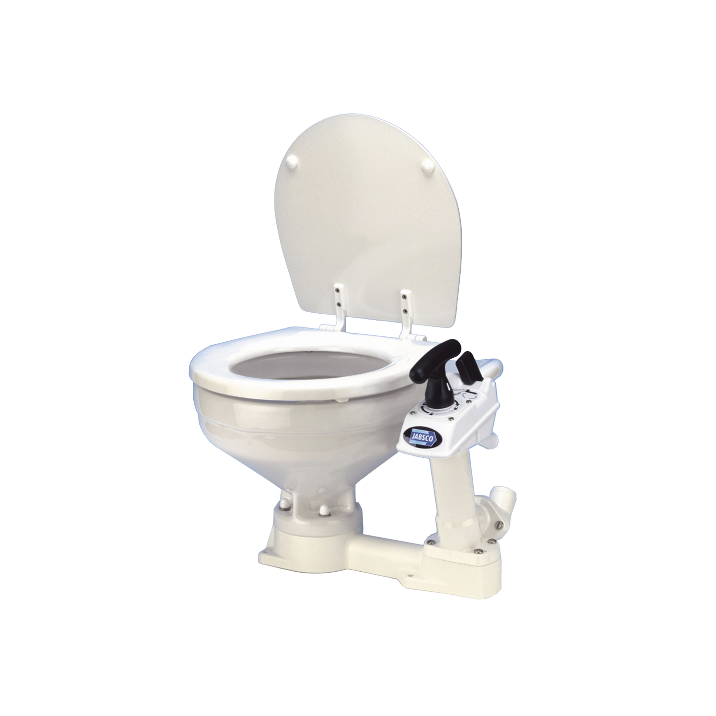 Inodoro manual 'Twist n' Lock', taza compacta