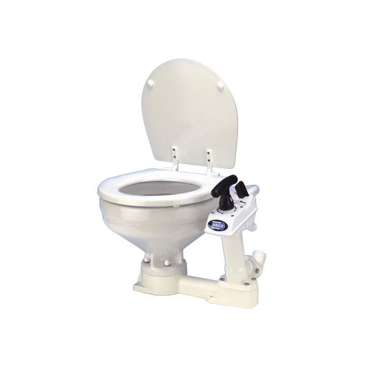 Inodoro manual 'Twist n' Lock', taza compacta