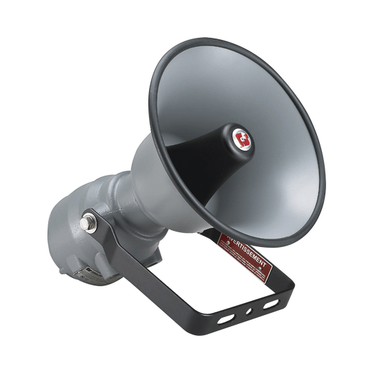 Altavoz amplificado 300X SelecToneÂ® de 15 W a prueba de explosiones, 24VCA/CD, Color Gris
