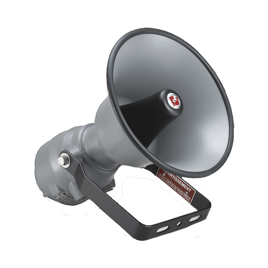 Altavoz amplificado a prueba de explosiones 302X SelecToneÂ® Aprobado por CSFM y listado por UL y cUL para Clase I, DivisiÃ³n 1, Grupos B, C y D; Clase I, DivisiÃ³n 2, Grupo A; Clase II, DivisiÃ³n 2, Grupos F y G; Clase III 120-240 VC
