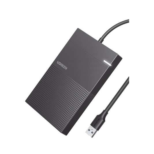 Carcasa de Disco Duro 2.5'' (Enclosure) | Adecuado para HDD y SSD de 2.5â€ | Chip Inteligente | UASP & TRIM | Led Indicador | ABS | HibernaciÃ³n AutomÃ¡tica | Compatible con SATA I II III, HDD, SSD de hasta 6TB.