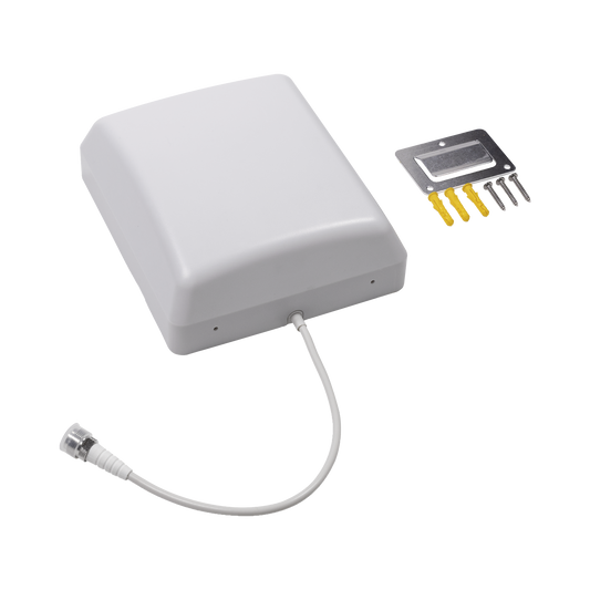 Antena Tipo Panel Multibanda 600-960 MHz/ 1425-4700 MHz. Para interior. Especial para amplificadores y dispositivos celulares Multi-tecnologÃ­a.