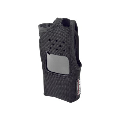 Funda de Nylon, clip-cinto, capuchÃ³n auto-adherible / botones y visor frontal / IC-F3021, IC-F3031, IC-F3230.