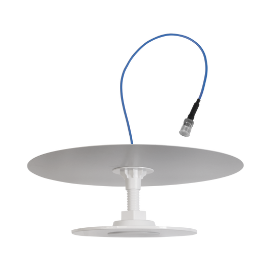 Antena Omnidireccional de Bajo Perfil Ultra Delgada con Reflector para MÃ¡xima Ganancia de 7dBi. Cubre bandas de celular 5G, 4G, 3G y WiFi de 608 a 2700 MHz.