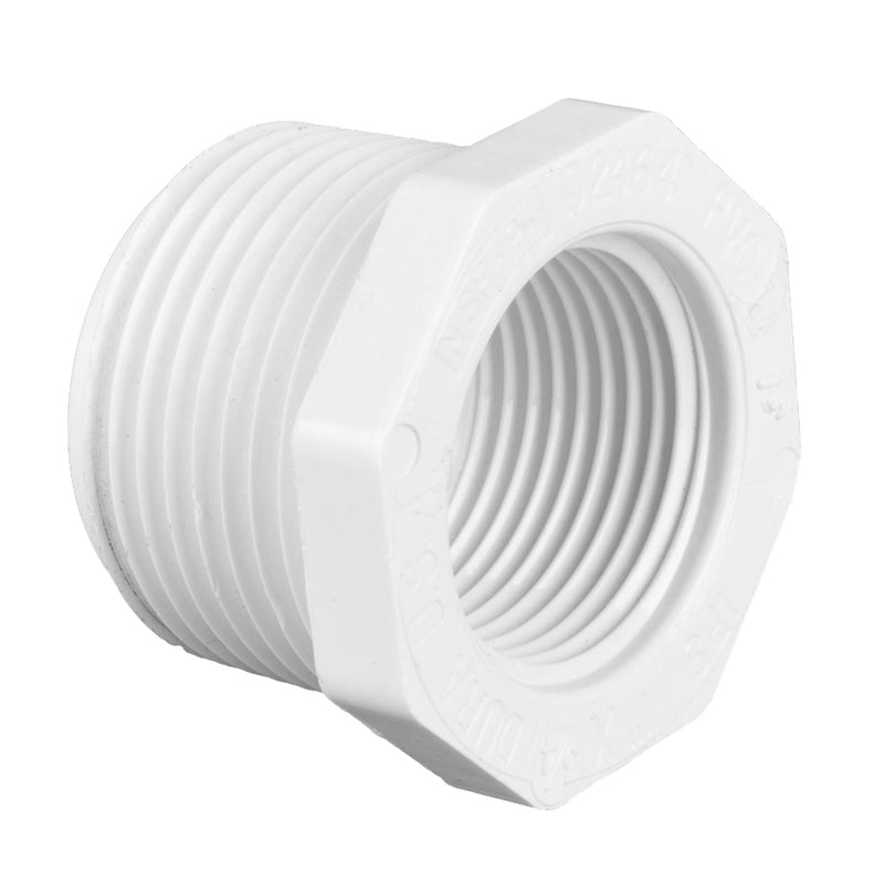 Reducción Bushing Pvc Roscada 2″ X 1.1/2″ C-40