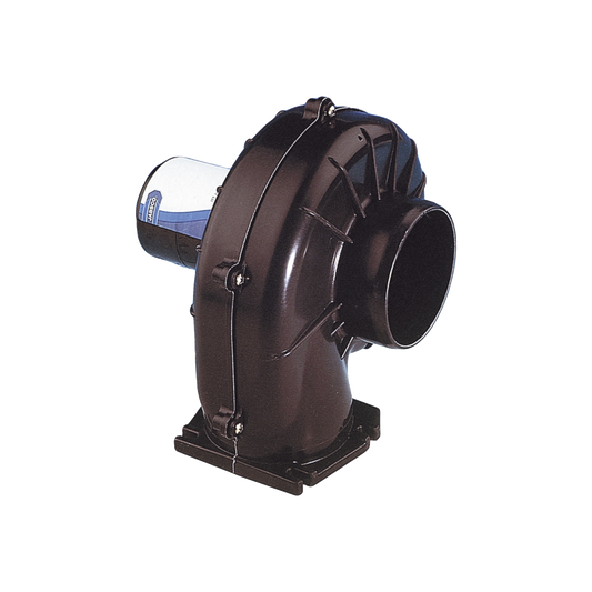 Soplador de ventilaciÃ³n marina de 3 pulgadas con montaje en brida, construido en plÃ¡stico reforzado