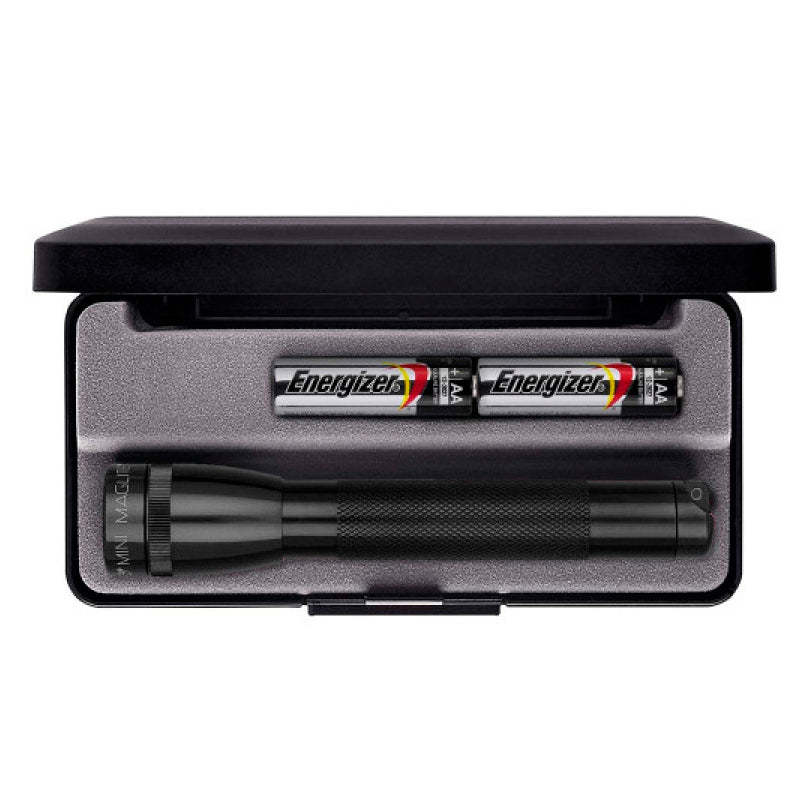 500394 Linterna Mini AA Negra Grande M2A01l