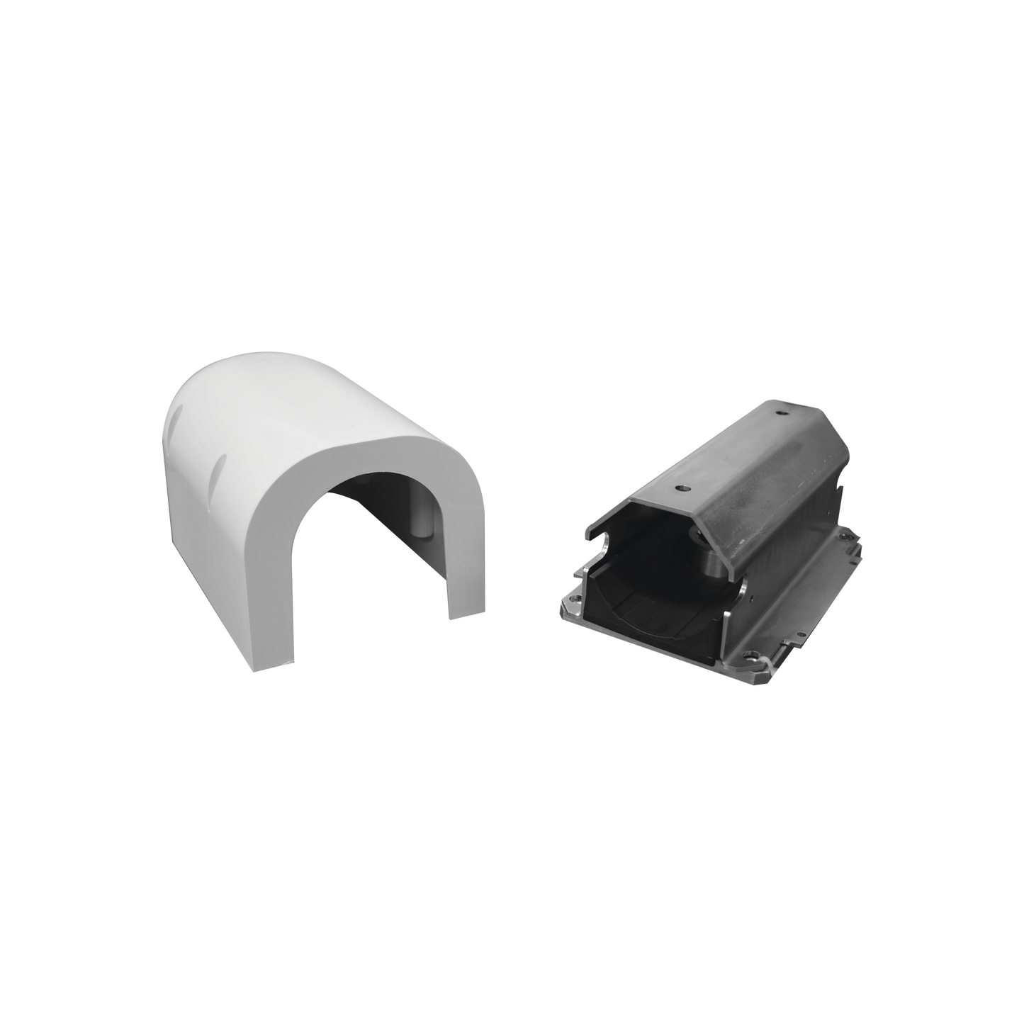 Tasca para instalaciÃ³n de mastil tipo S para barreras FAAC 620/615