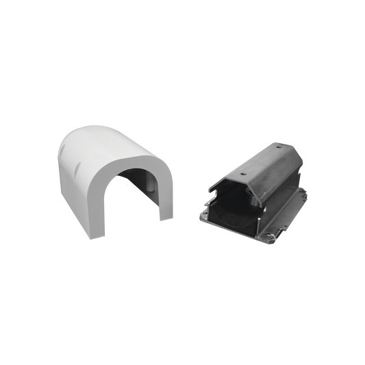 Tasca para instalaciÃ³n de mastil tipo S para barreras FAAC 620/615