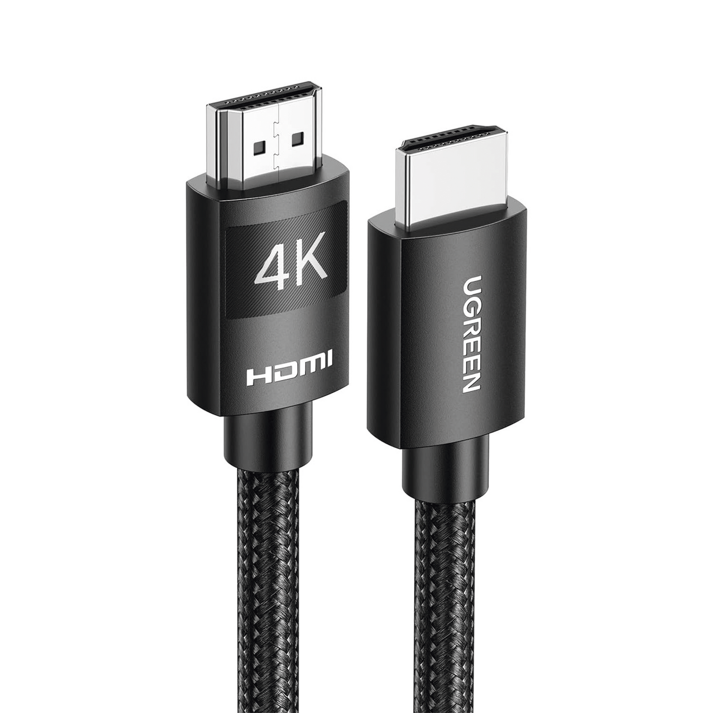Cable HDMI 2.0 de Nylon Trenzado | 2 metros | 4K@60Hz | ARC | Dolby ATMOS | True HD | TMDS | HDR | 3D Inversivo | 18Gbps | 3 Capas de ProtecciÃ³n + 4 de Blindaje | Niquelado | Carcasa de Aluminio.
