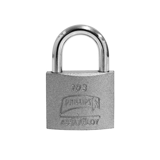 Candado De Hierro 103 Con Gancho Corto, Phillips MX3402