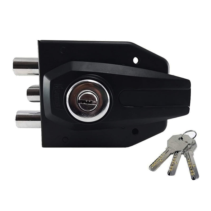 Cerradura De Sobreponer AS 3000 IF ANE Instafácil Acabado Negro, Phillips MX4721