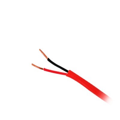 Bobina de 305 Metros / Alambre de Cobre / 2 x 16 AWG / Tipo FPLR, CL3R, C (UL) FT4 / Color Rojo / Para Aplicaciones en Sistemas de DetecciÃ³n de Incendio y Sistemas de EvacuaciÃ³n