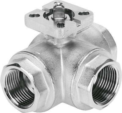 Válvula de bola VZBM-2-RP-25-F-3T-F05-B2B3