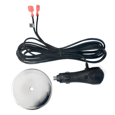 Kit de montaje magnÃ©tico con cable de corriente y encendedor vehicular