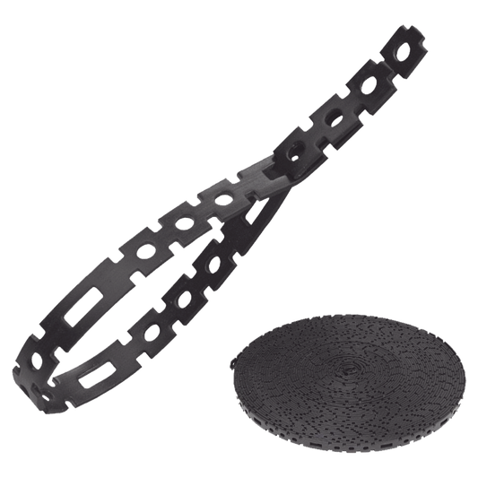 Rollo de amarre de 23 m para cable elÃ¡stico.