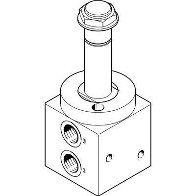Válvula VOFD-L50T-M32-MN-G14-10-F10