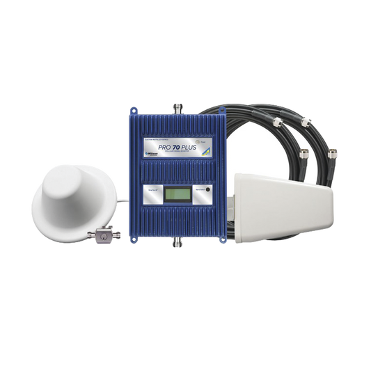 KIT Amplificador de seÃ±al celular 4G LTE, 3G y VOZ. Especial para cubrir Ã¡reas de hasta 5000 Metros Cuadrados por ser de grado comercial e industrial.  Soporta mÃºltiples operadores, tecnologÃ­as y usuarios.