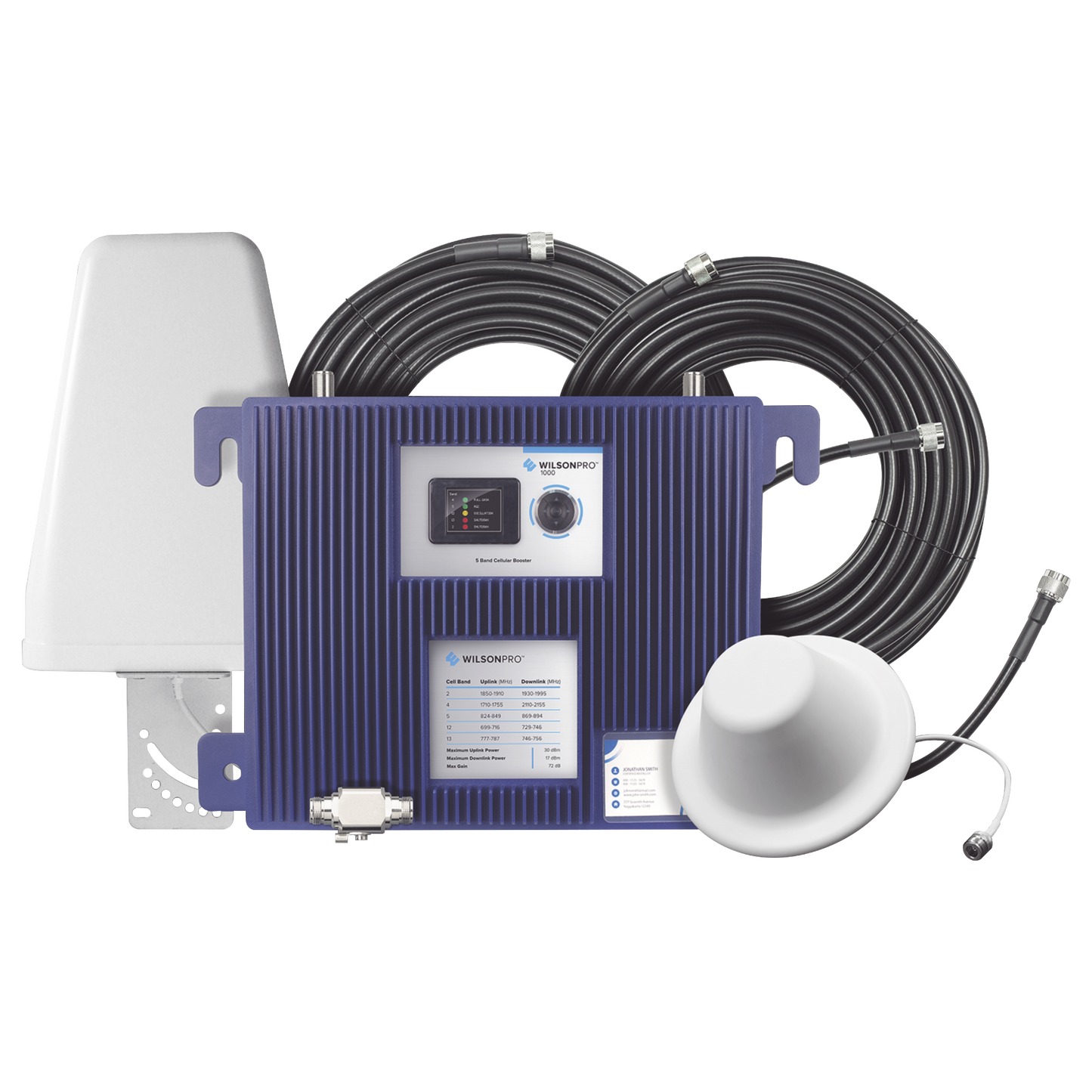 KIT Amplificador de SeÃ±al Celular PRO1000 | Con Pantalla a color para ver los estatus y niveles de SeÃ±al | TODAS LAS FRECUENCIAS DE MÃ‰XICO | TecnologÃ­as 4G y 3G | Hasta 3,200 m2 de Cobertura